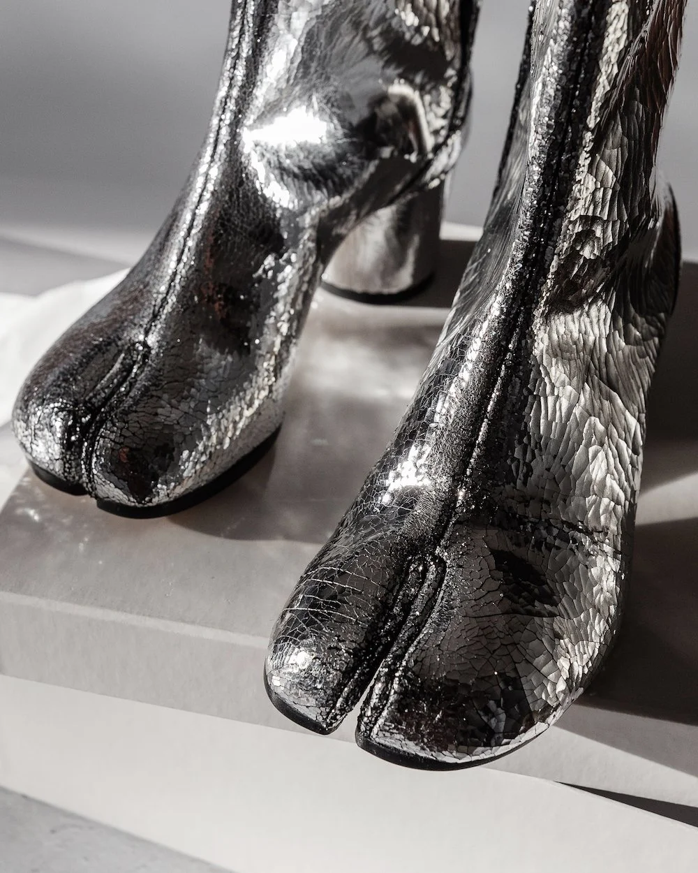 ACCESSORIES | Broken Mirror Tabi — WOAHSTYLE ACCESSORIES | Broken Mirror Tabi — WOAHSTYLE